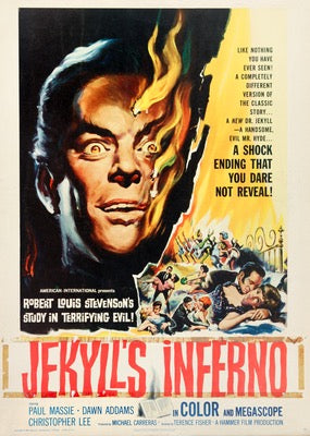 Two Faces of Dr. Jekyll (1960) original movie poster for sale at Original Film Art - Vintage Movie Posters
