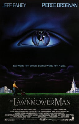 Lawnmower Man (1992) original movie poster for sale at Original Film Art - Vintage Movie Posters