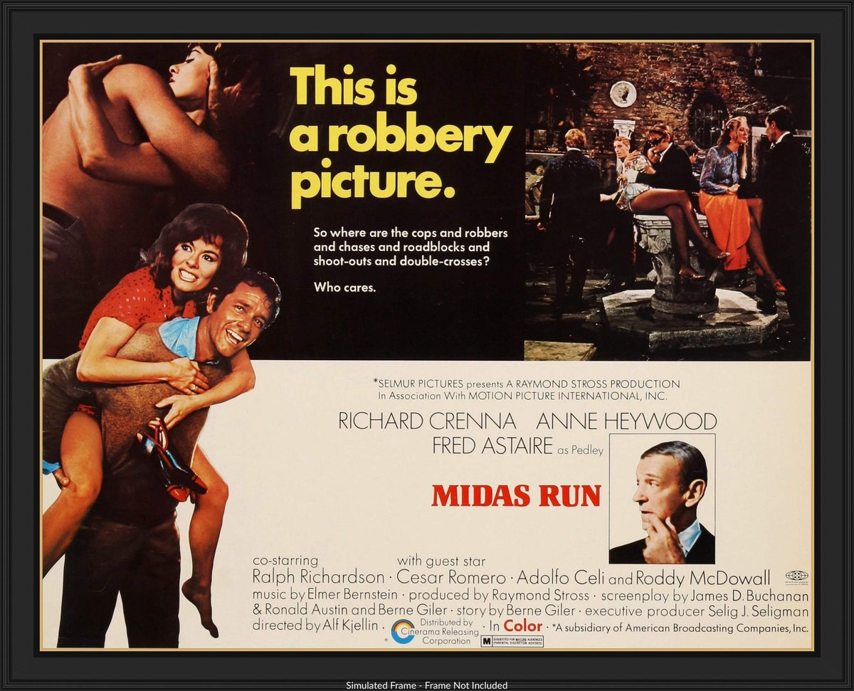 Midas Run (1969) original movie poster for sale at Original Film Art - Vintage Movie Posters