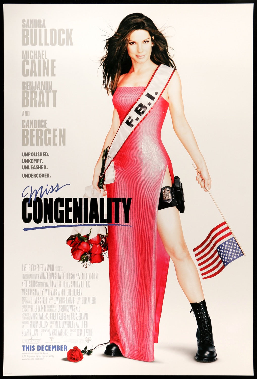 Miss Congeniality (2000) original movie poster for sale at Original Film Art - Vintage Movie Posters
