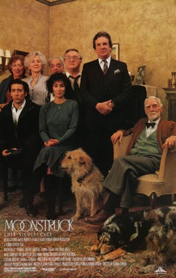 Moonstruck (1987) original movie poster for sale at Original Film Art - Vintage Movie Posters