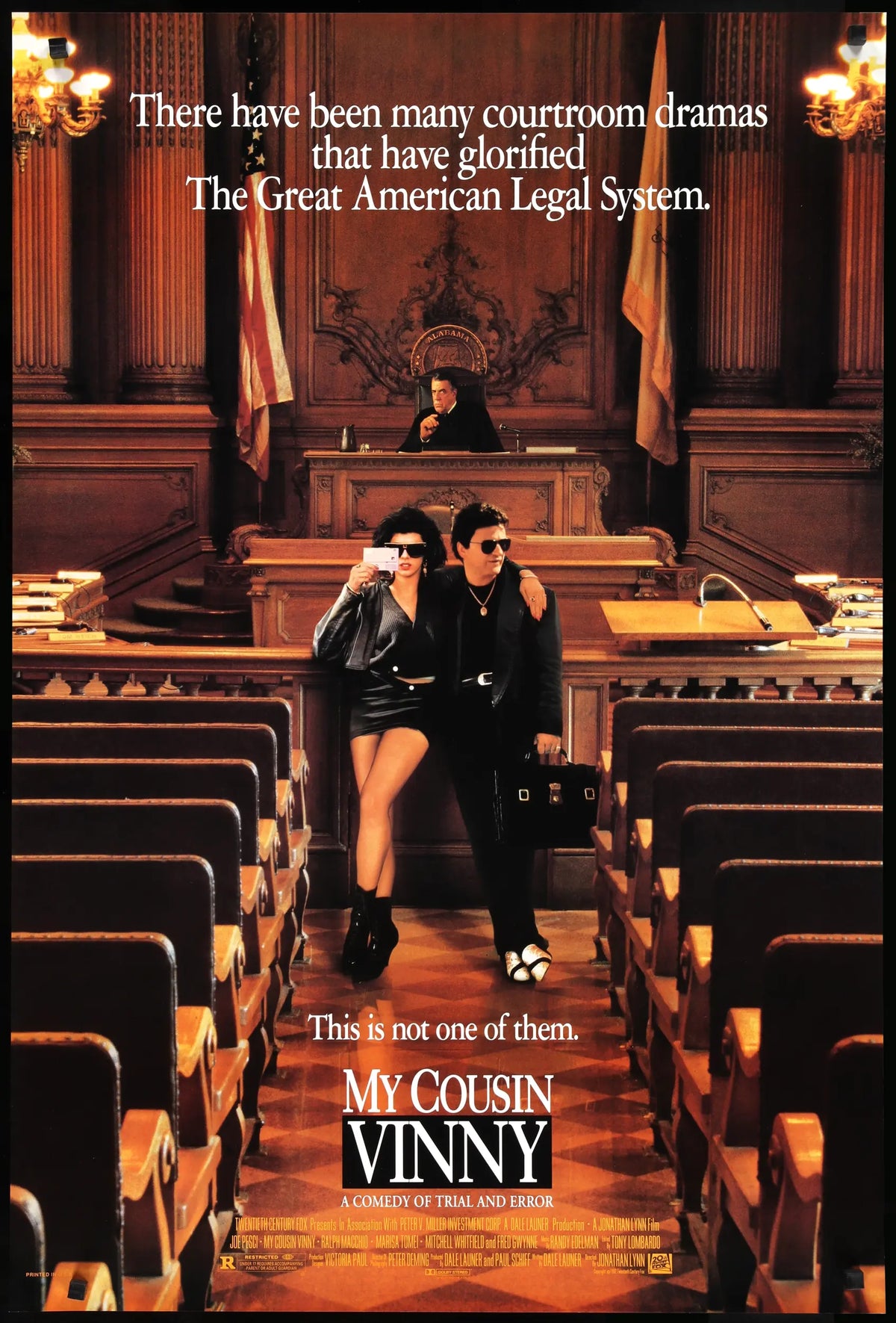 My Cousin Vinny (1992) original movie poster for sale at Original Film Art - Vintage Movie Posters