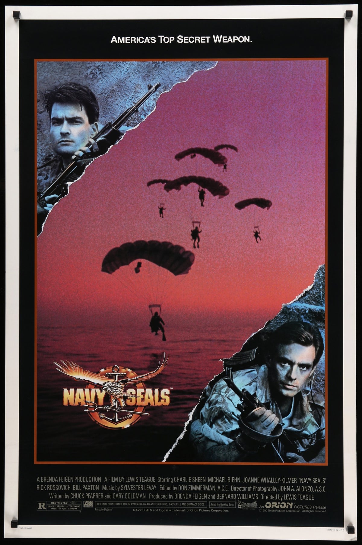 Navy SEALS (1990) original movie poster for sale at Original Film Art - Vintage Movie Posters