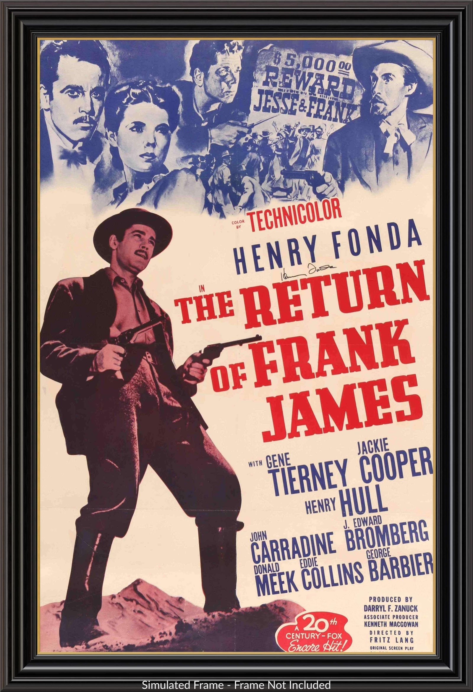 Return of Frank James (1940) original movie poster for sale at Original Film Art - Vintage Movie Posters