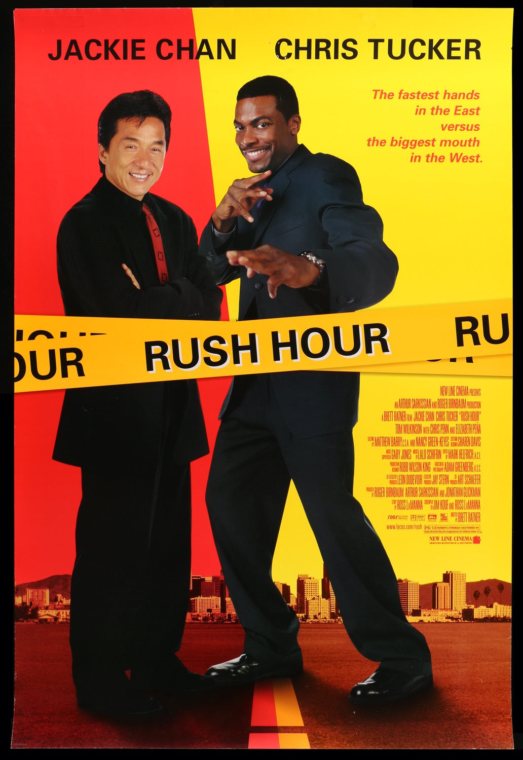 Rush Hour (1998) original movie poster for sale at Original Film Art - Vintage Movie Posters