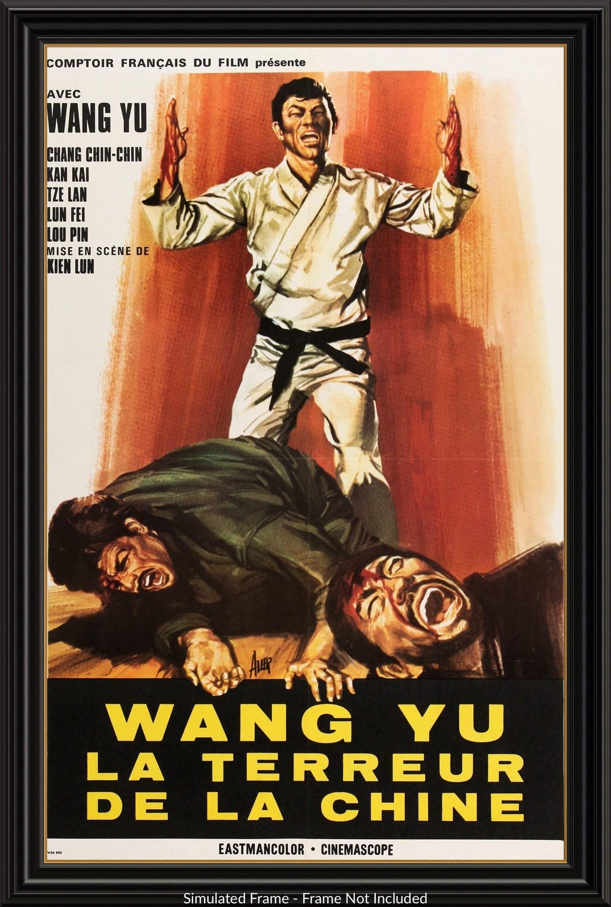 Wang Yu: Ten Fingers of Steel (1973) original movie poster for sale at Original Film Art - Vintage Movie Posters