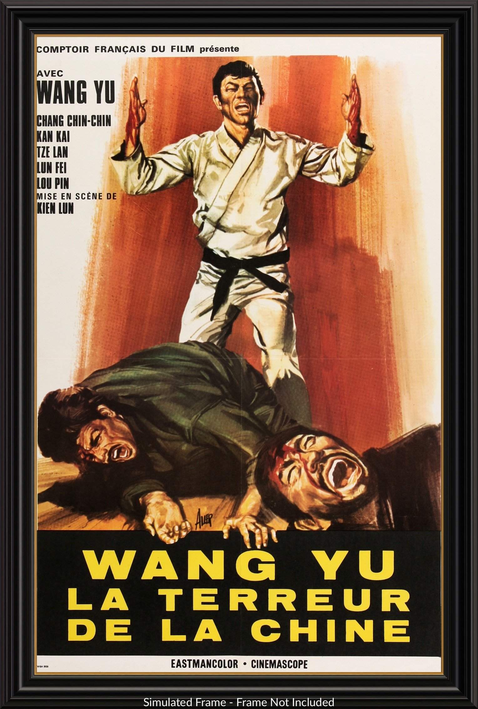 Wang Yu: Ten Fingers of Steel (1973) original movie poster for sale at Original Film Art - Vintage Movie Posters