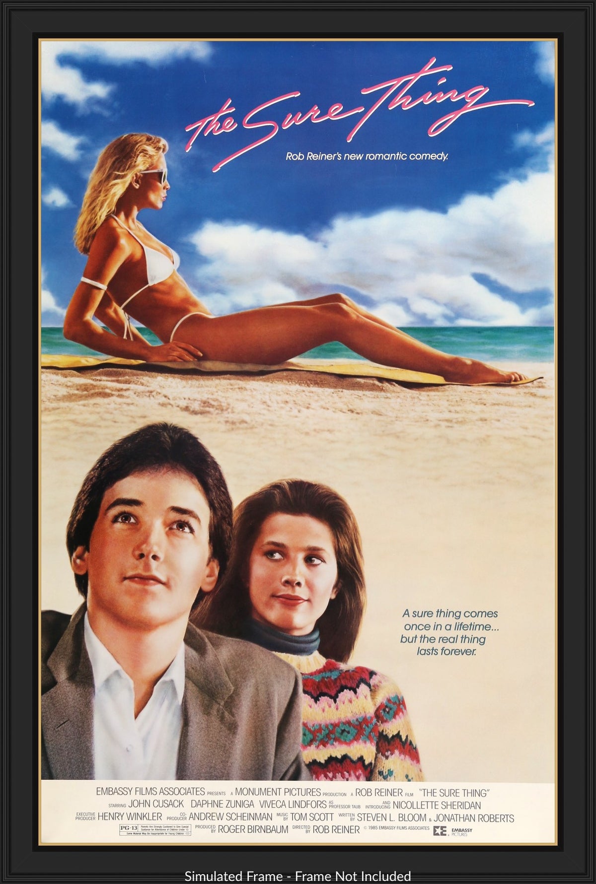 Sure Thing (1985) original movie poster for sale at Original Film Art - Vintage Movie Posters