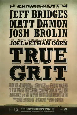True Grit (2010) original movie poster for sale at Original Film Art - Vintage Movie Posters