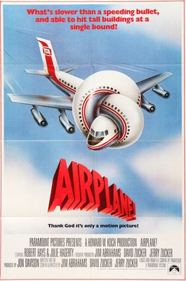 Airplane! (1980) original movie poster for sale at Original Film Art - Vintage Movie Posters