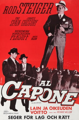 Al Capone (1959) original movie poster for sale at Original Film Art - Vintage Movie Posters