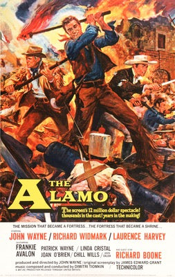 Alamo (1960) original movie poster for sale at Original Film Art - Vintage Movie Posters