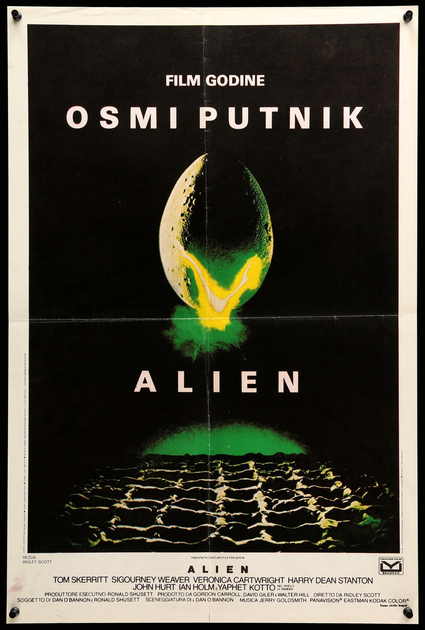 Alien (1979) original movie poster for sale at Original Film Art - Vintage Movie Posters