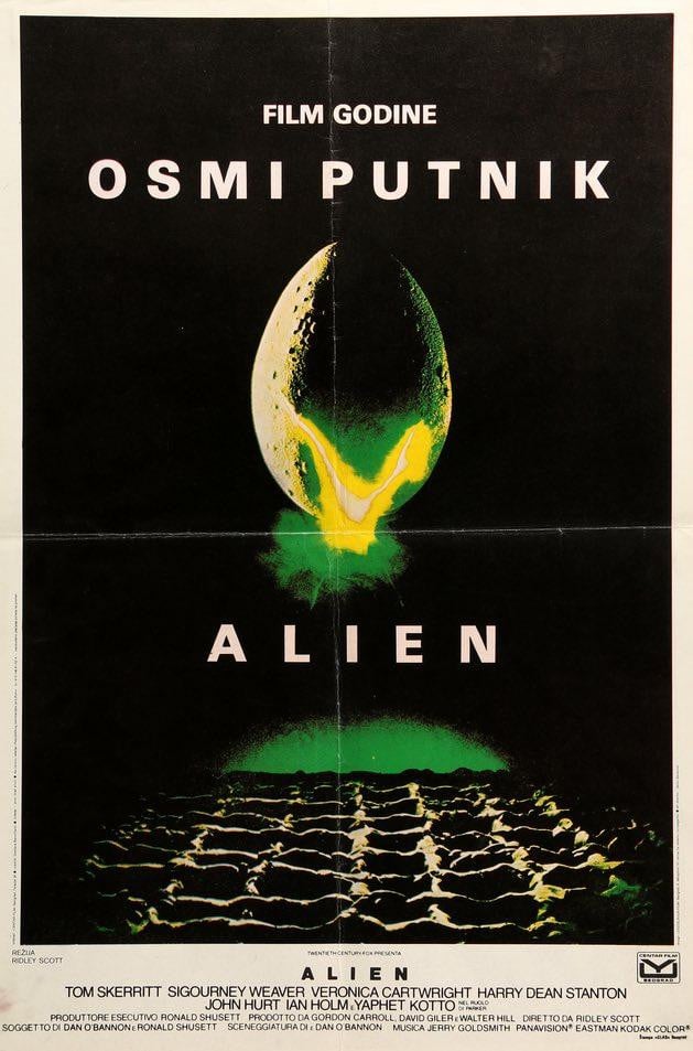 Alien (1979) original movie poster for sale at Original Film Art - Vintage Movie Posters