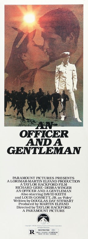 An Officer and a Gentleman (1982) original movie poster for sale at Original Film Art - Vintage Movie Posters
