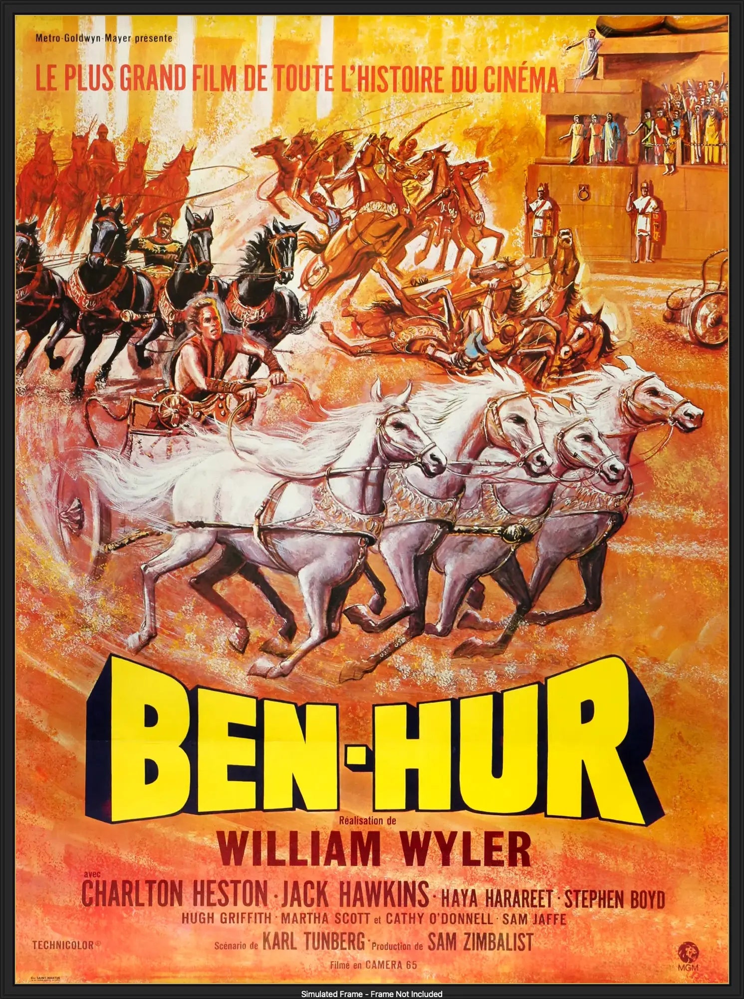 Ben Hur (1959) original movie poster for sale at Original Film Art - Vintage Movie Posters