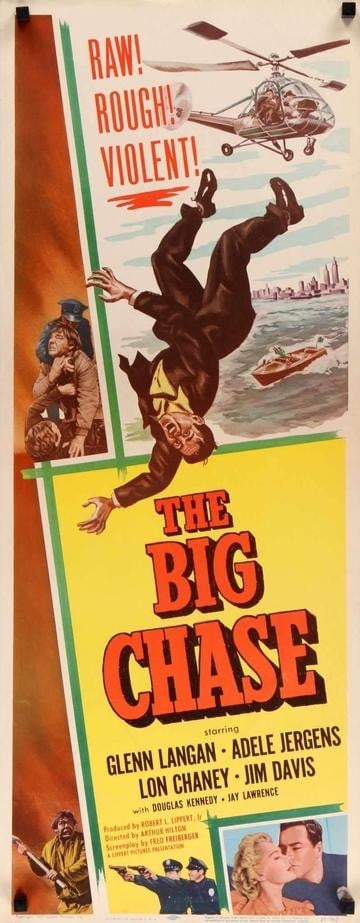 Big Chase (1954) original movie poster for sale at Original Film Art