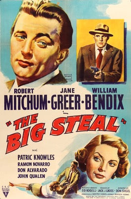 Big Steal (1949) original movie poster for sale at Original Film Art