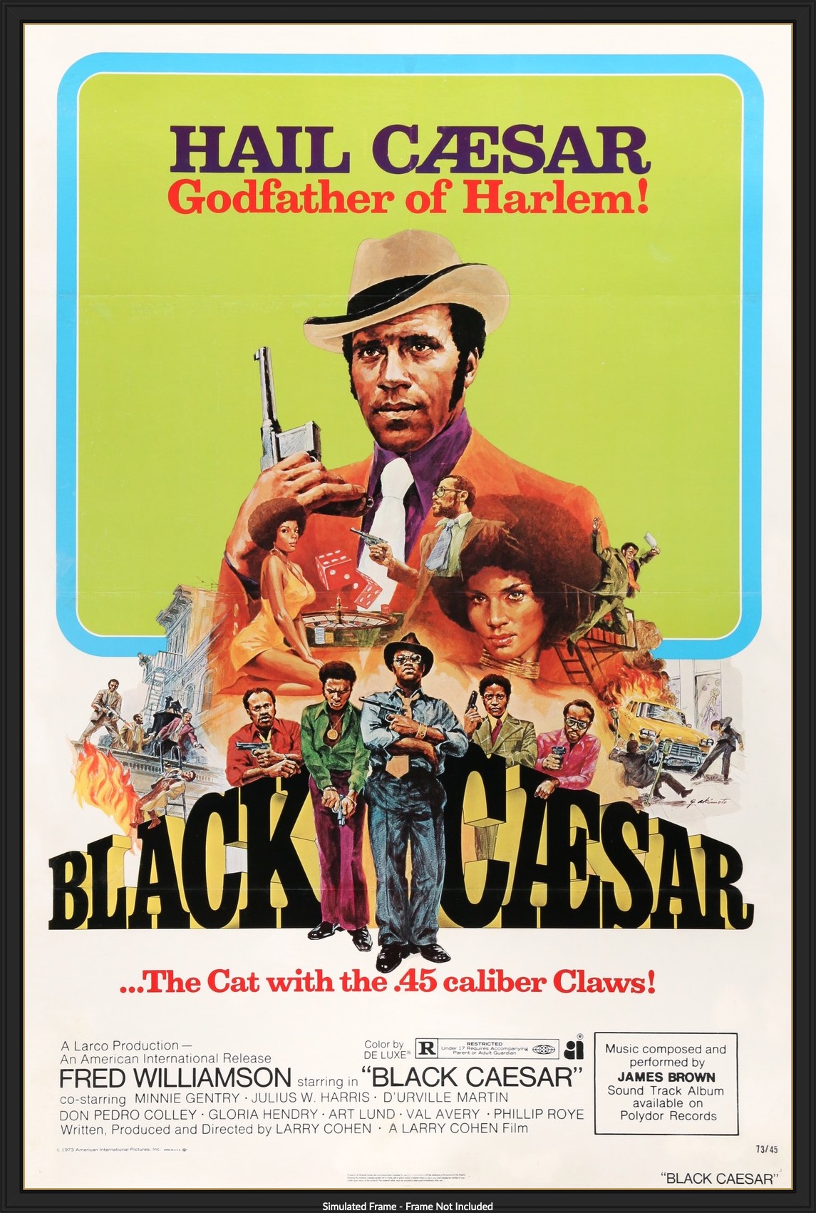 Black Caesar (1973) original movie poster for sale at Original Film Art - Vintage Movie Posters