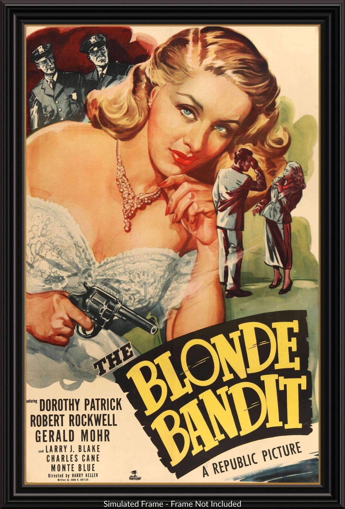 Blonde Bandit (1949) original movie poster for sale at Original Film Art - Vintage Movie Posters
