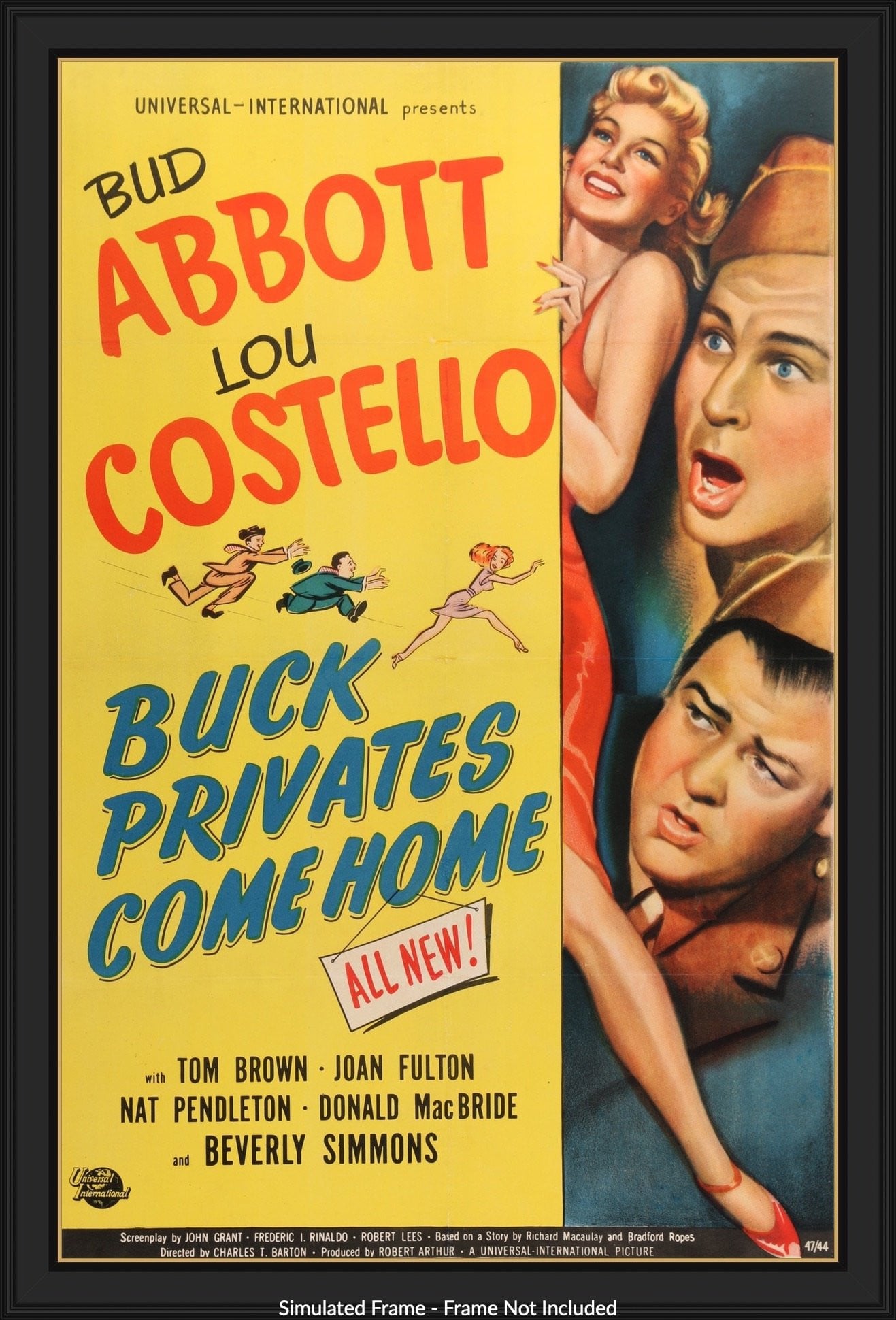 Buck Privates Come Home (1947) original movie poster for sale at Original Film Art - Vintage Movie Posters