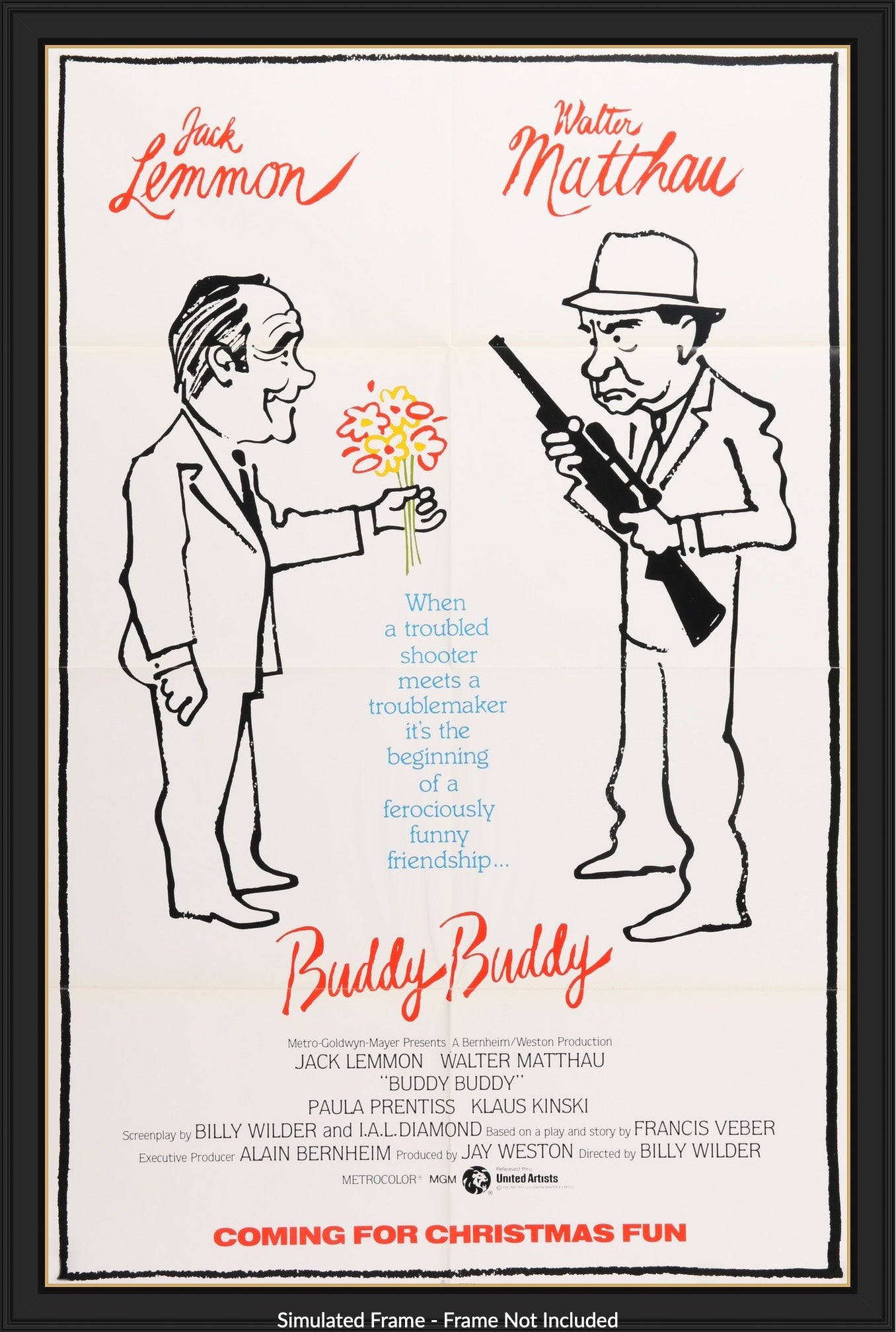 Buddy Buddy (1981) original movie poster for sale at Original Film Art