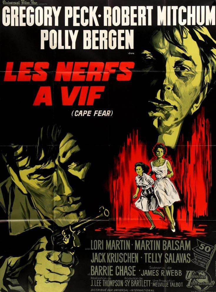 Cape Fear (1962) original movie poster for sale at Original Film Art - Vintage Movie Posters