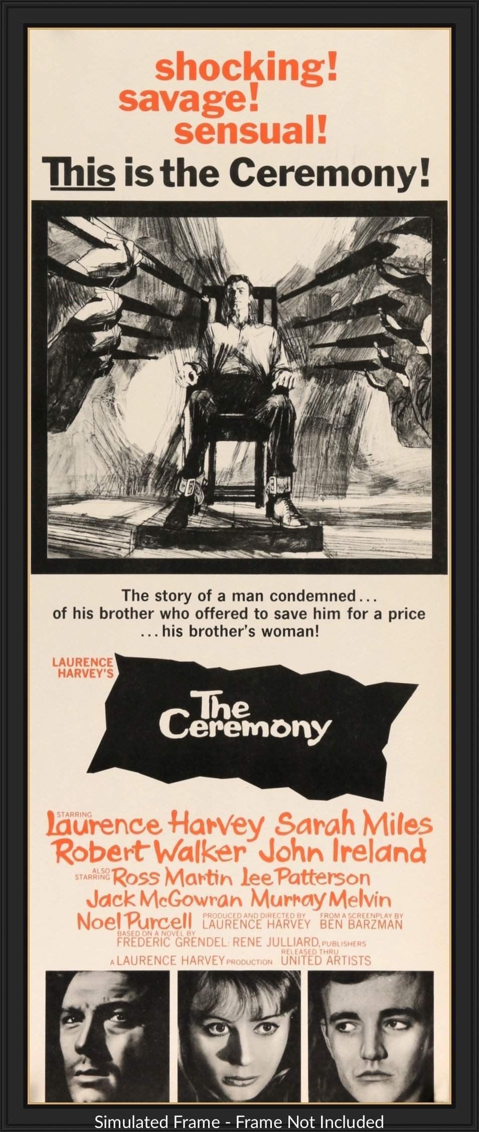 Ceremony (1963) original movie poster for sale at Original Film Art - Vintage Movie Posters