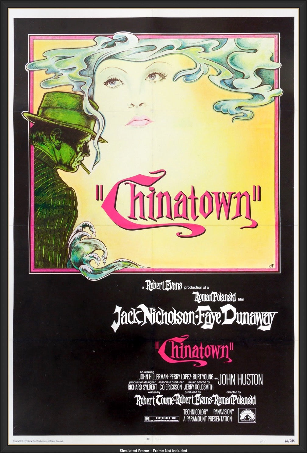 Chinatown (1974) original movie poster for sale at Original Film Art - Vintage Movie Posters