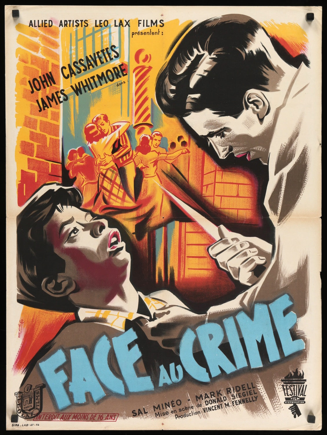 Crime in the Streets (1956) original movie poster for sale at Original Film Art - Vintage Movie Posters
