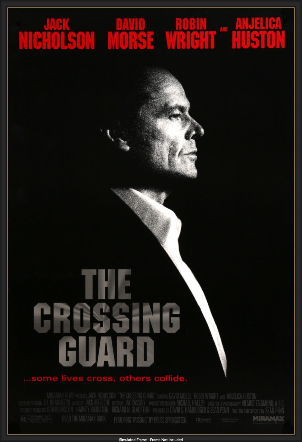 Crossing Guard (1995) original movie poster for sale at Original Film Art - Vintage Movie Posters