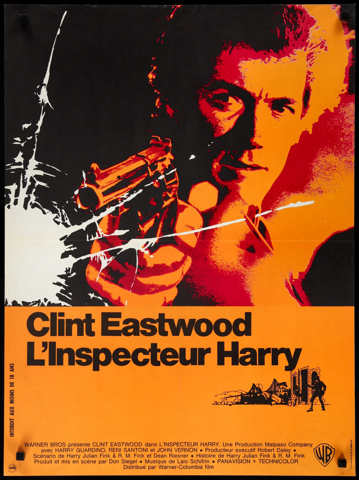 Dirty Harry (1971) original movie poster for sale at Original Film Art - Vintage Movie Posters