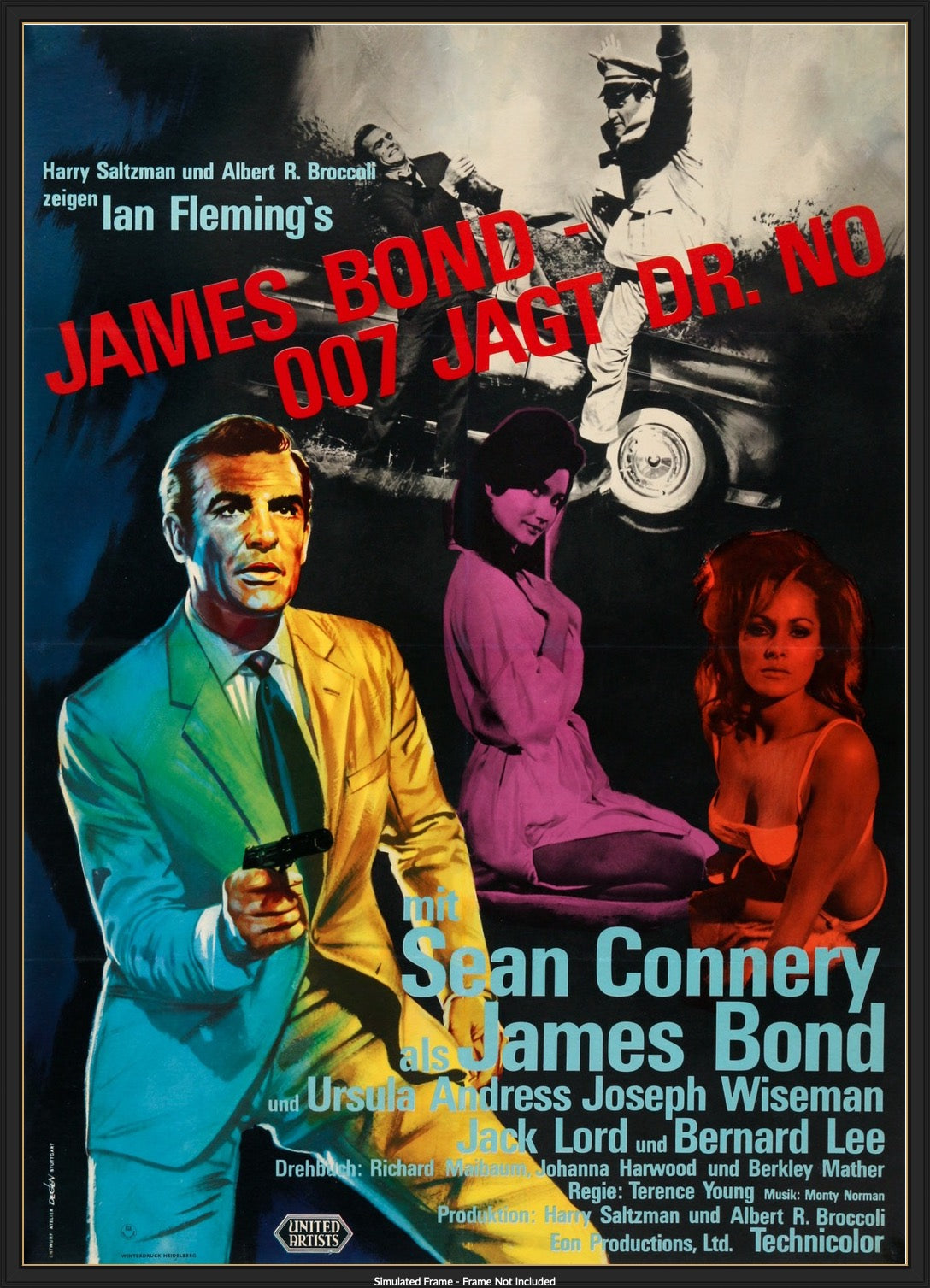 Dr. No (1962) original movie poster for sale at Original Film Art - Vintage Movie Posters