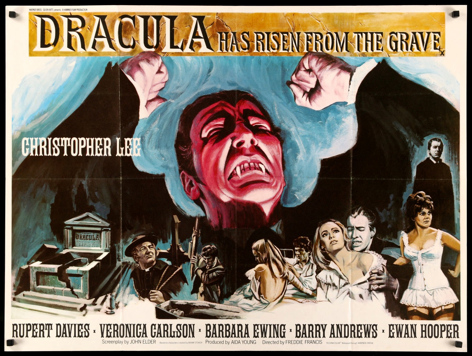 Dracula Has Risen From the Grave (1968) original movie poster for sale at Original Film Art - Vintage Movie Posters