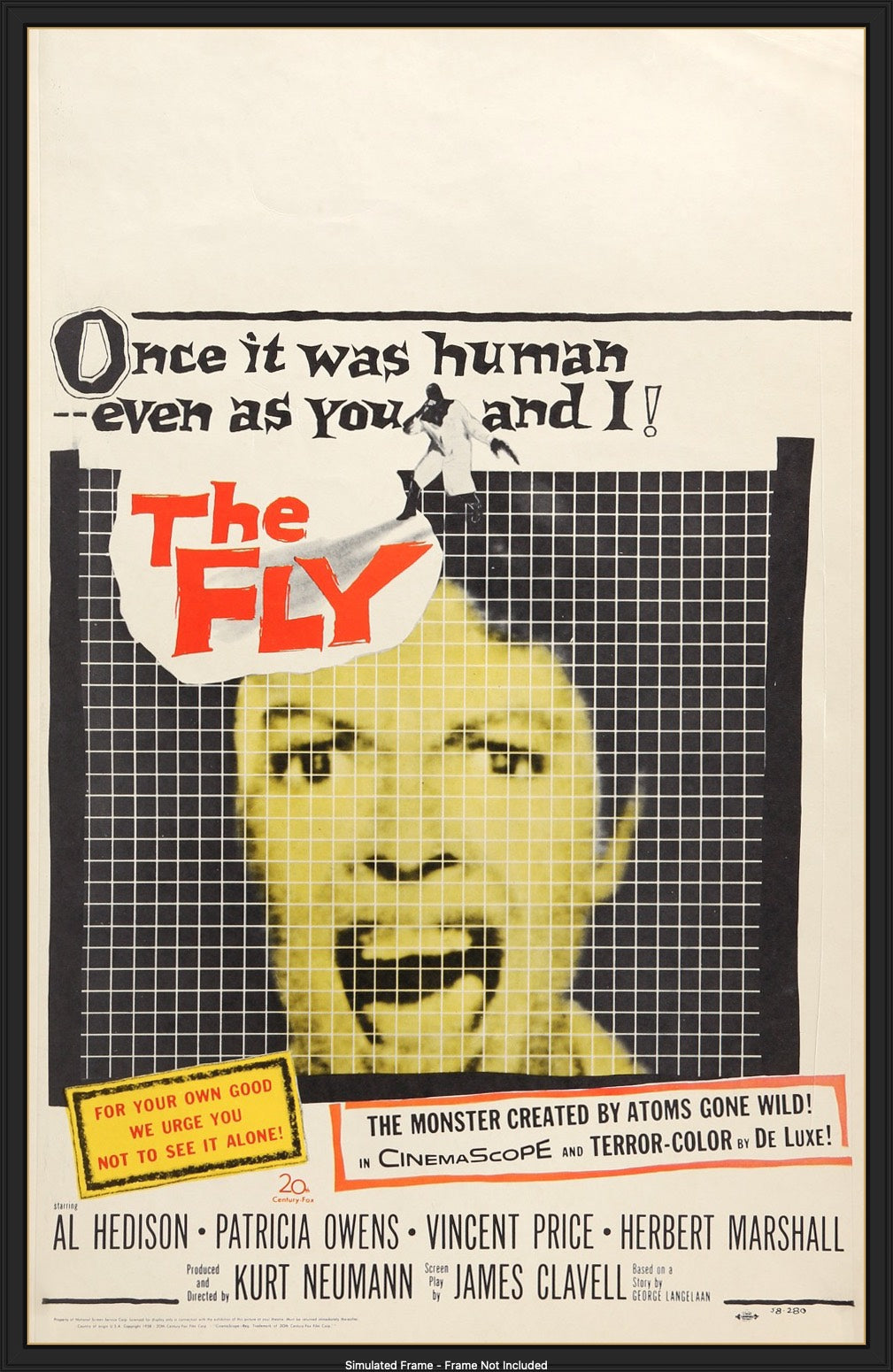 Fly (1958) original movie poster for sale at Original Film Art - Vintage Movie Posters