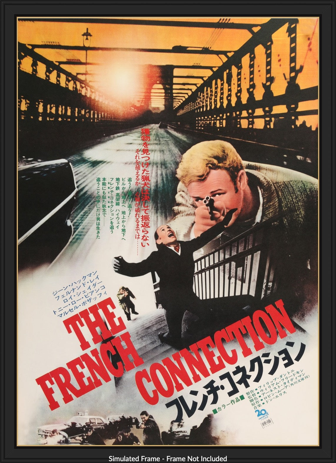 French Connection (1971) original movie poster for sale at Original Film Art - Vintage Movie Posters