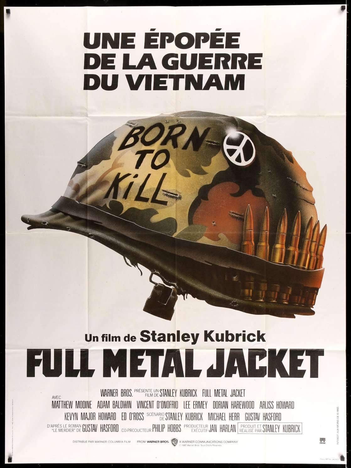 Full Metal Jacket (1987) original movie poster for sale at Original Film Art - Vintage Movie Posters