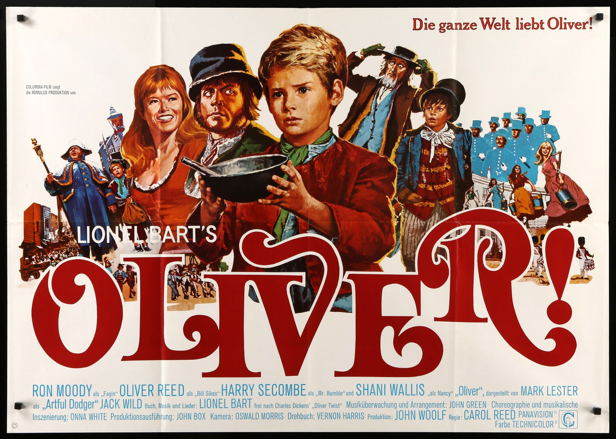 Oliver! (1968) original movie poster for sale at Original Film Art - Vintage Movie Posters