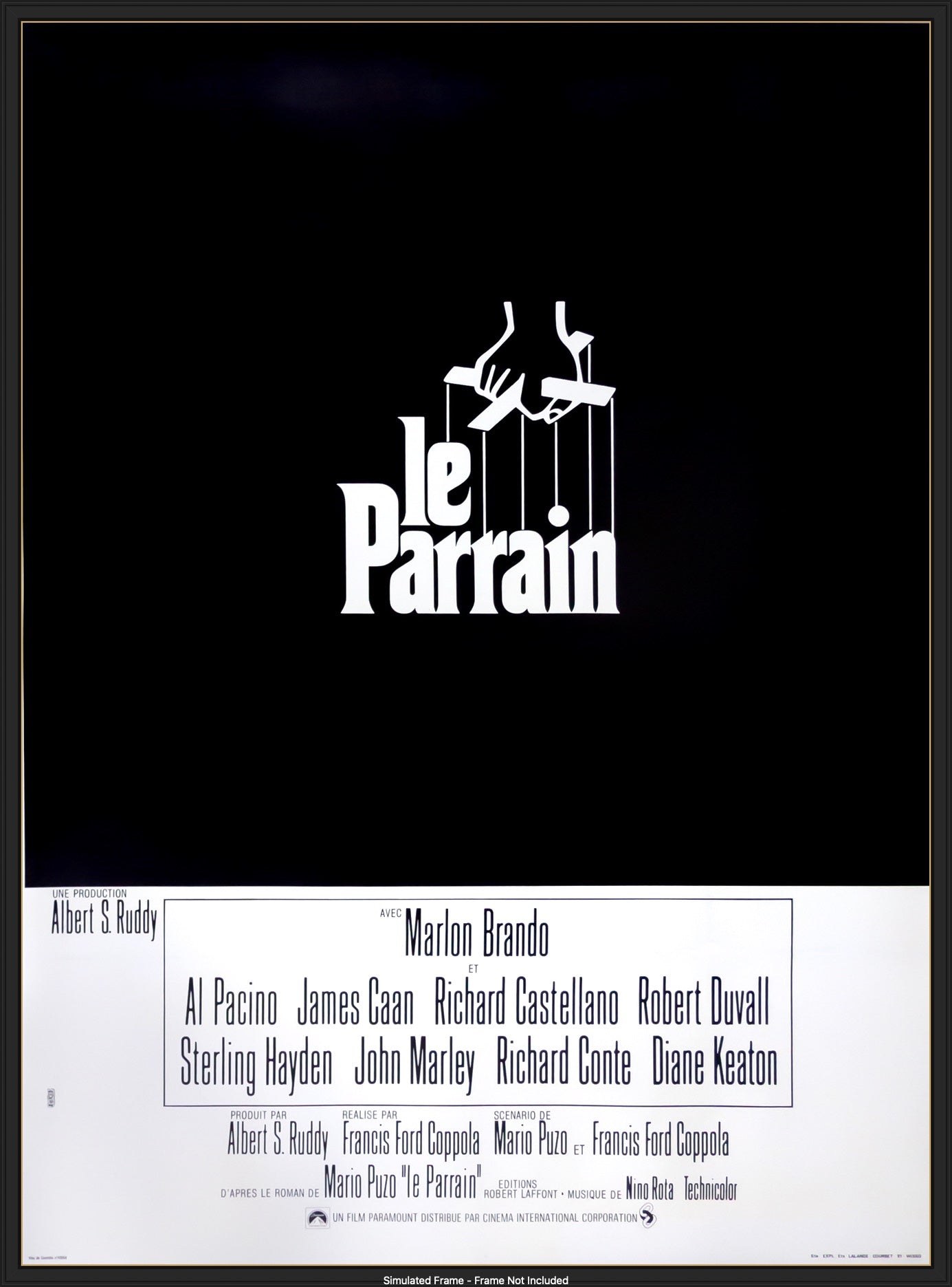 Godfather (1972) original movie poster for sale at Original Film Art - Vintage Movie Posters