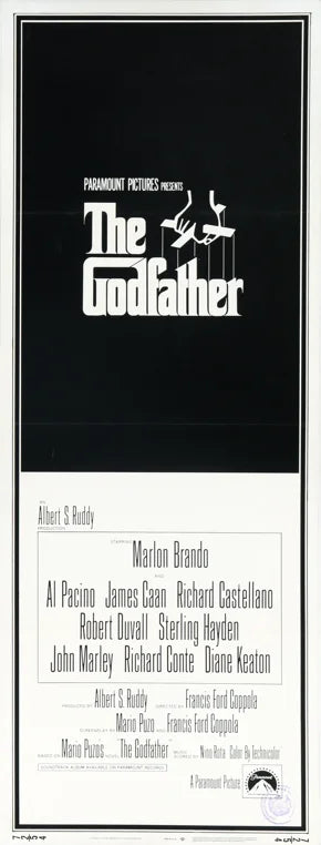 Godfather (1972) original movie poster for sale at Original Film Art - Vintage Movie Posters