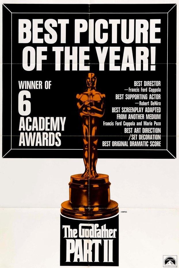 Godfather Part II (1974) original movie poster for sale at Original Film Art - Vintage Movie Posters