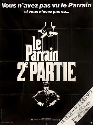 Godfather Part II (1974) original movie poster for sale at Original Film Art - Vintage Movie Posters
