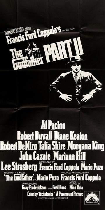 Godfather Part II (1974) original movie poster for sale at Original Film Art - Vintage Movie Posters