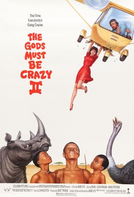Gods Must Be Crazy 2 (1989) original movie poster for sale at Original Film Art - Vintage Movie Posters