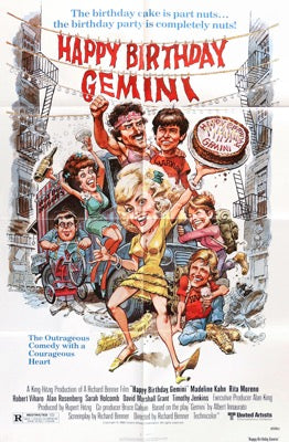 Happy Birthday Gemini (1980) original movie poster for sale at Original Film Art
