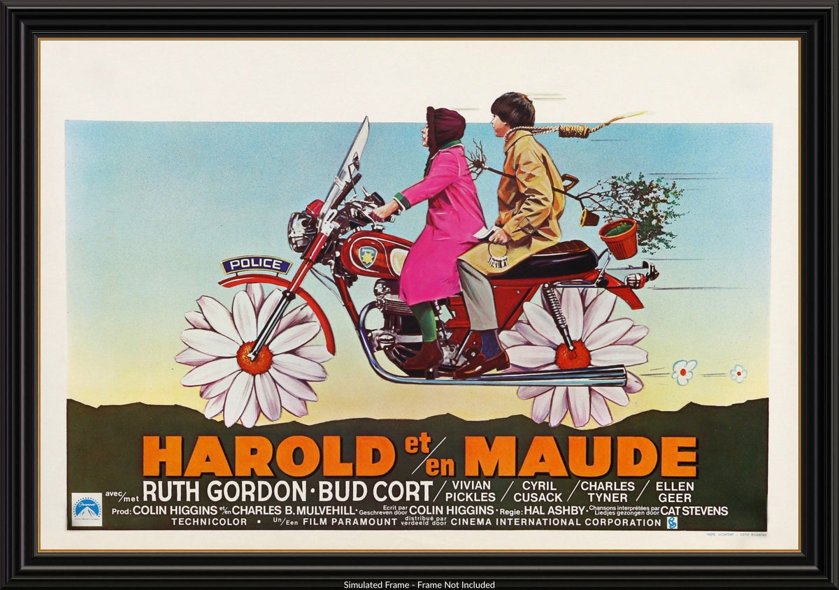 Harold and Maude (1971) original movie poster for sale at Original Film Art - Vintage Movie Posters