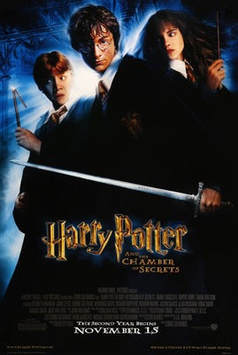 Harry Potter and the Chamber of Secrets (2002) original movie poster for sale at Original Film Art - Vintage Movie Posters