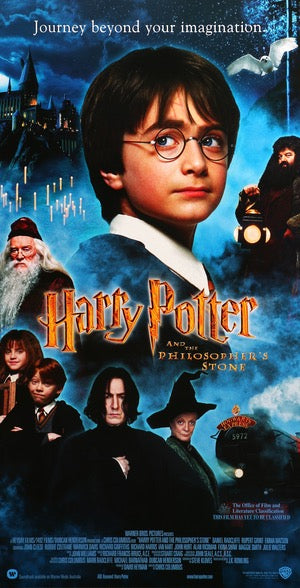 Harry Potter and the Philosopher's Stone (2001) original movie poster for sale at Original Film Art - Vintage Movie Posters