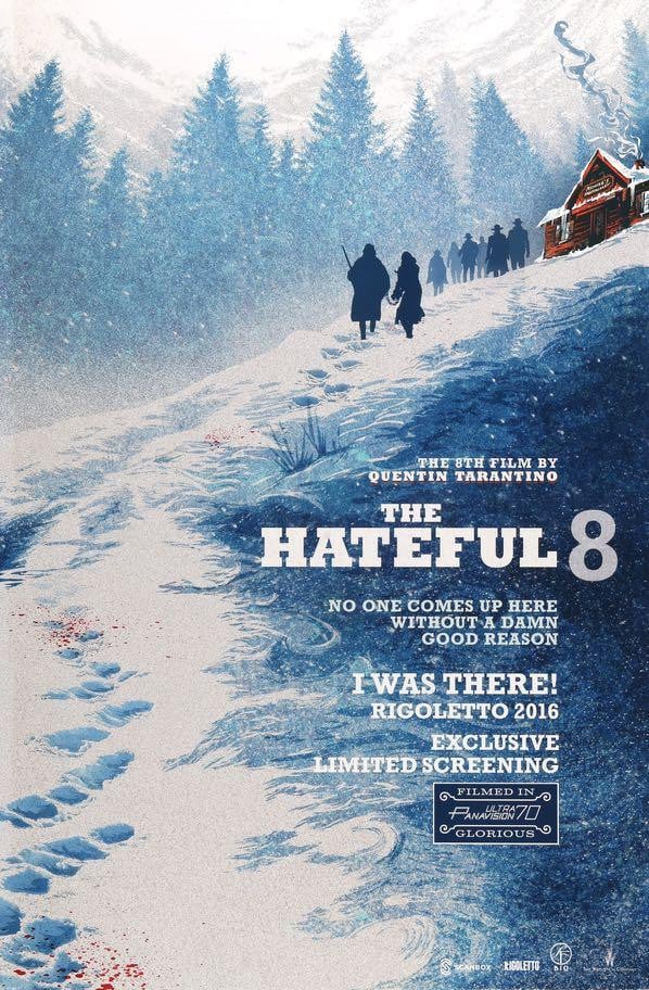 Hateful Eight (2015) original movie poster for sale at Original Film Art - Vintage Movie Posters