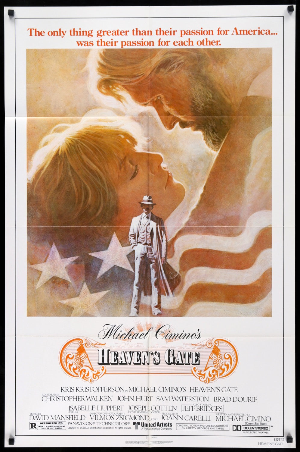 Heaven&#39;s Gate (1980) original movie poster for sale at Original Film Art - Vintage Movie Posters